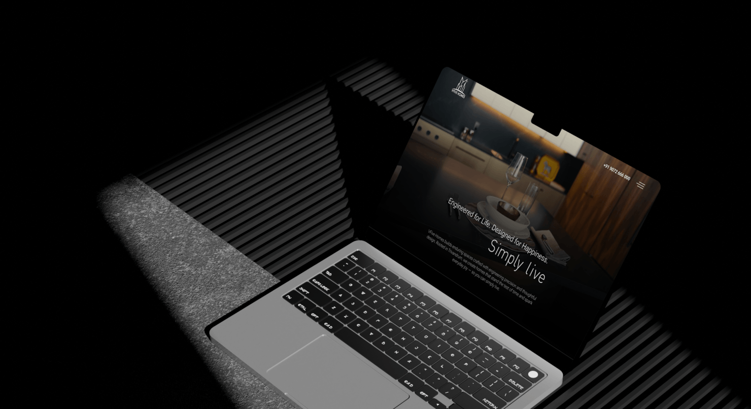 A real estate website focused on experience, speed, and lead conversion.