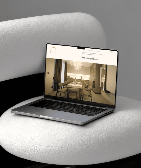 Creating a Digital Showcase for Orange Square Interiors